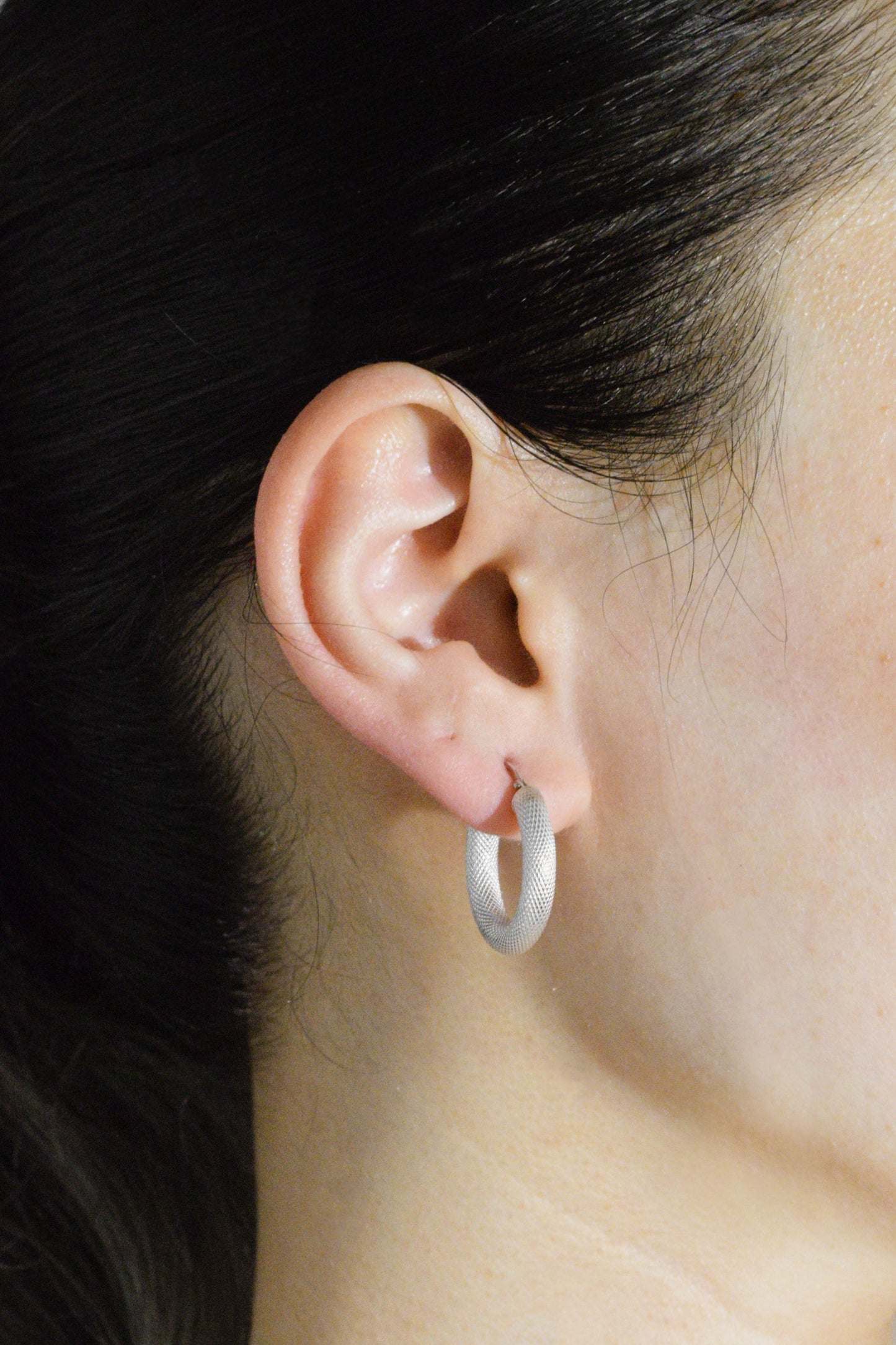 Fluorescent earrings